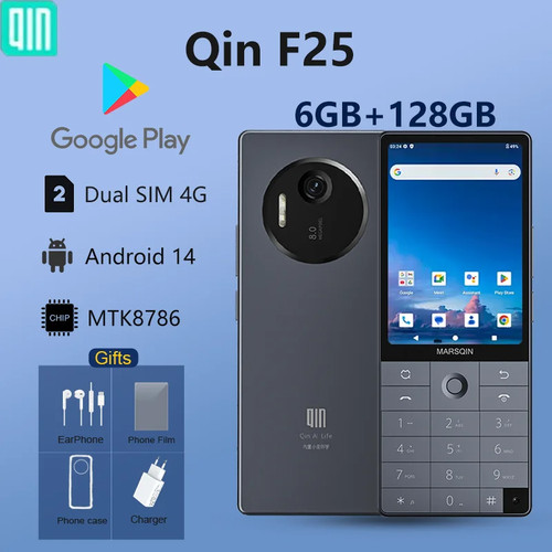 Qin f25 mini smartphone - 4g,