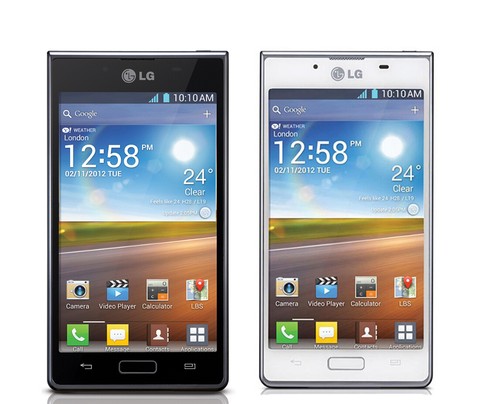 Smartphone optimus p700 - l7,