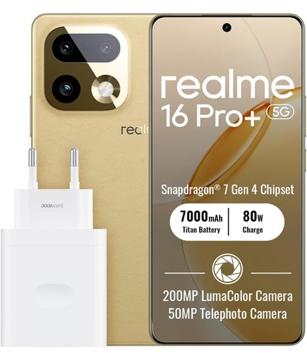 Realme pro smartphone - 16, pro+5g